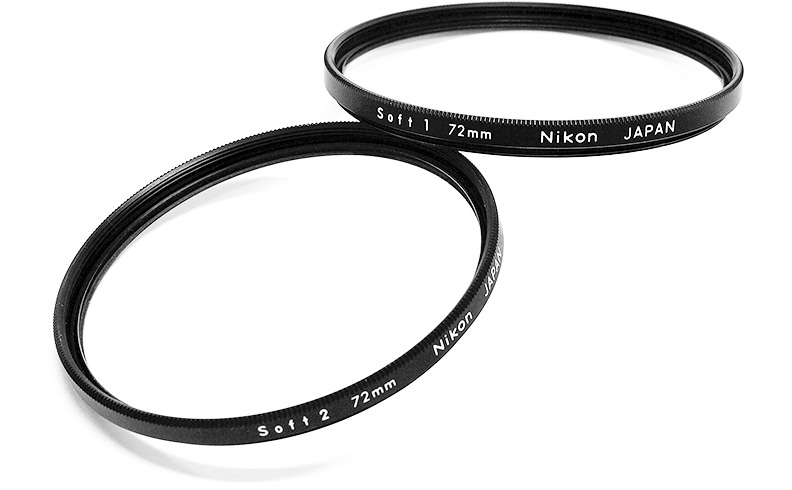 Nikon Soft Focus Filters Soft 1 and Soft 2